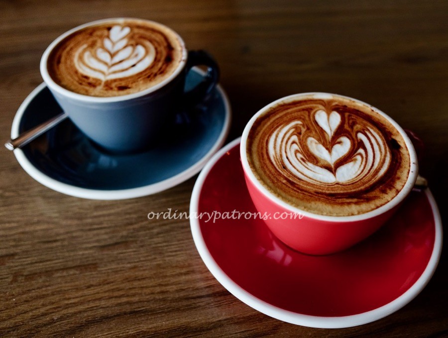 One Man Coffee cappuccino