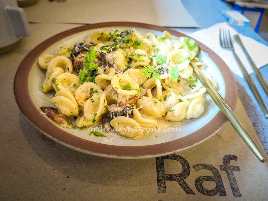 Pasta at RAF Cafe in Funan 