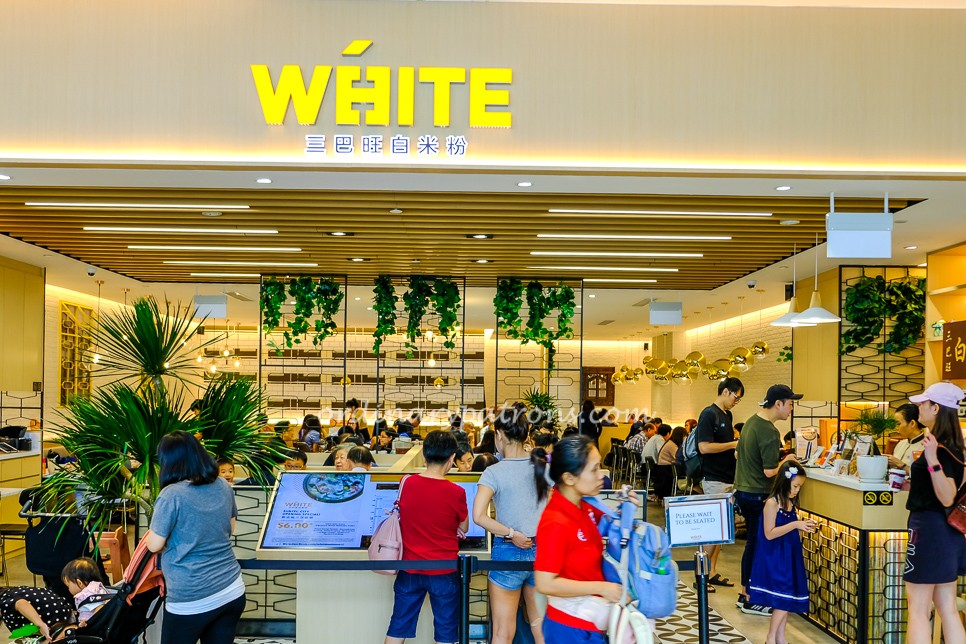White Restaurant Delivery Singapore