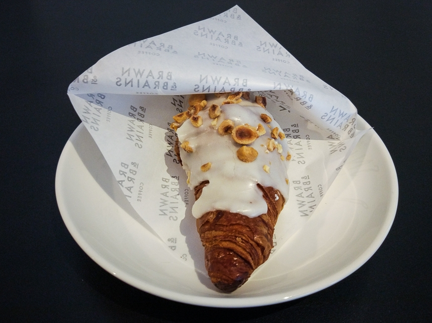 Brawn & Brains Coffee Croissant