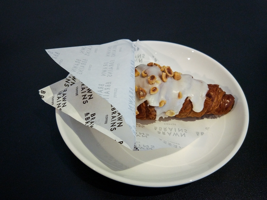 Brawn & Brains Coffee Croissant