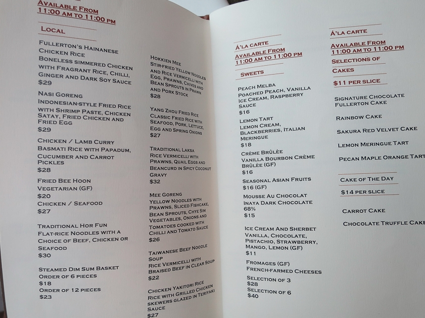 Landing Point Menu