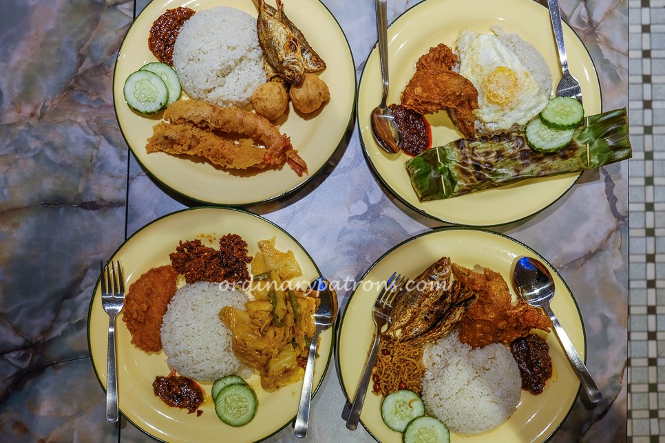 Ponggol Nasi Lemak Capitol Piazza Lunch meal