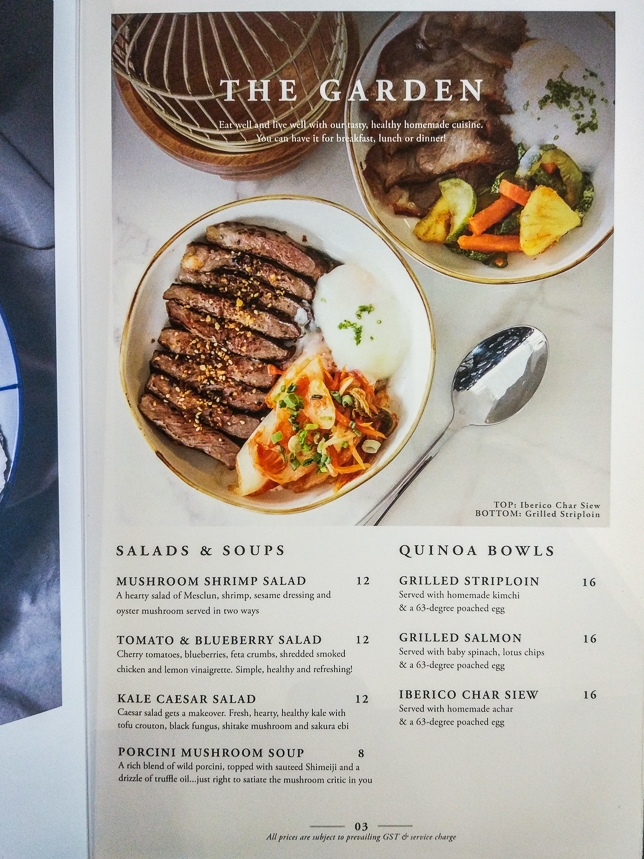 Menu of Tipsy Bird PLQ