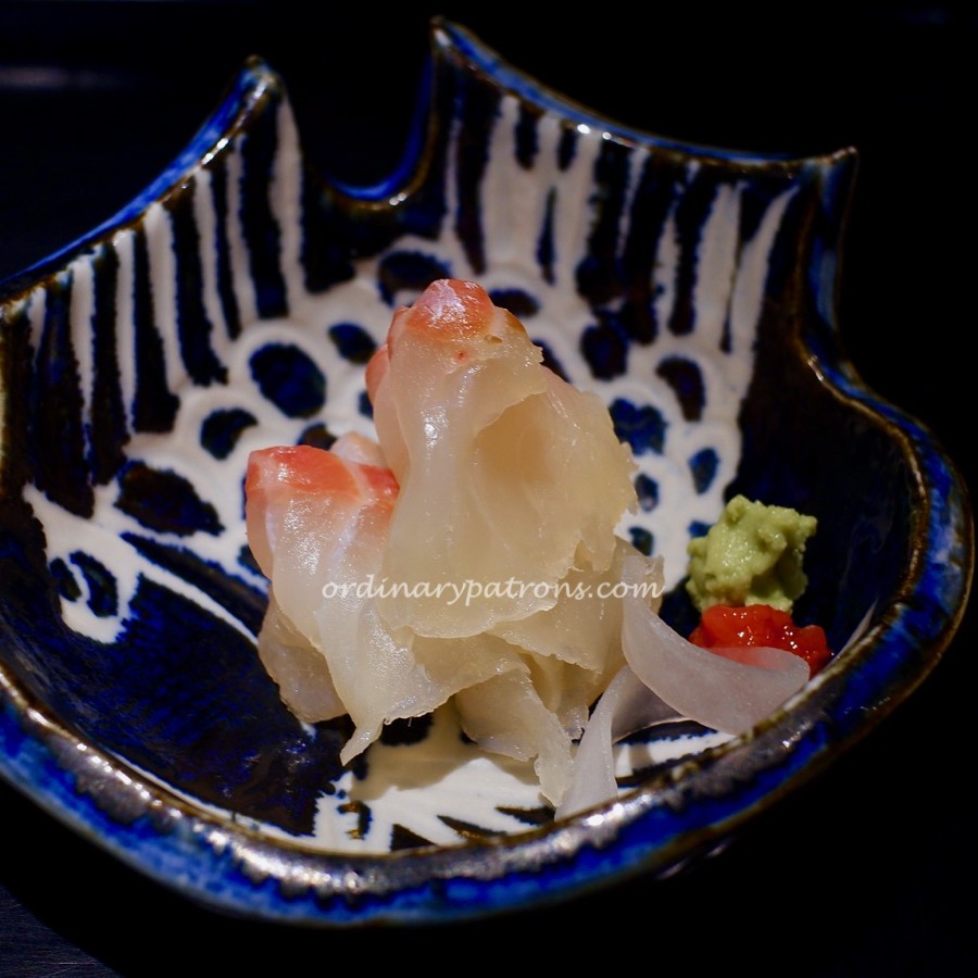 Oku Restaurant Gion Kyoto Dinner 2020 Sashimi