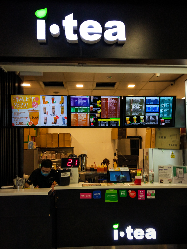 iTea bubble tea in Paya Lebar Square
