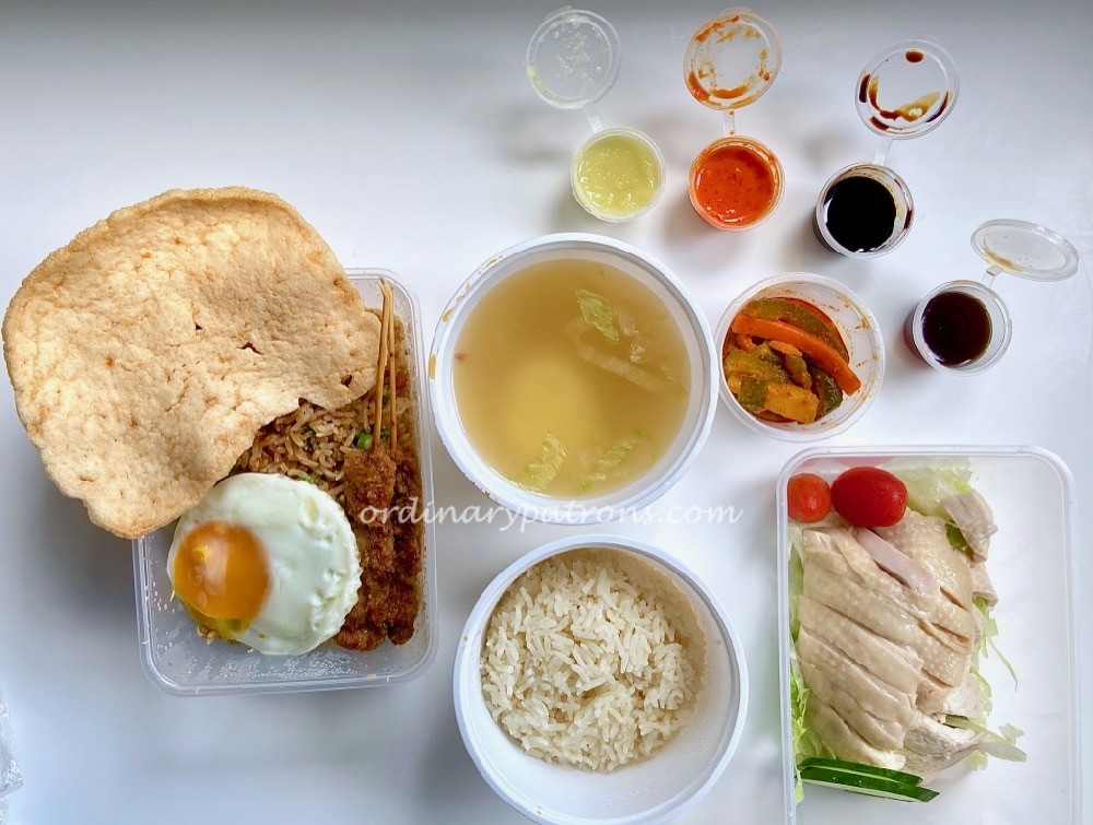 Chatterbox Chicken Rice Takeaway from Mandarin Orchard Hotel