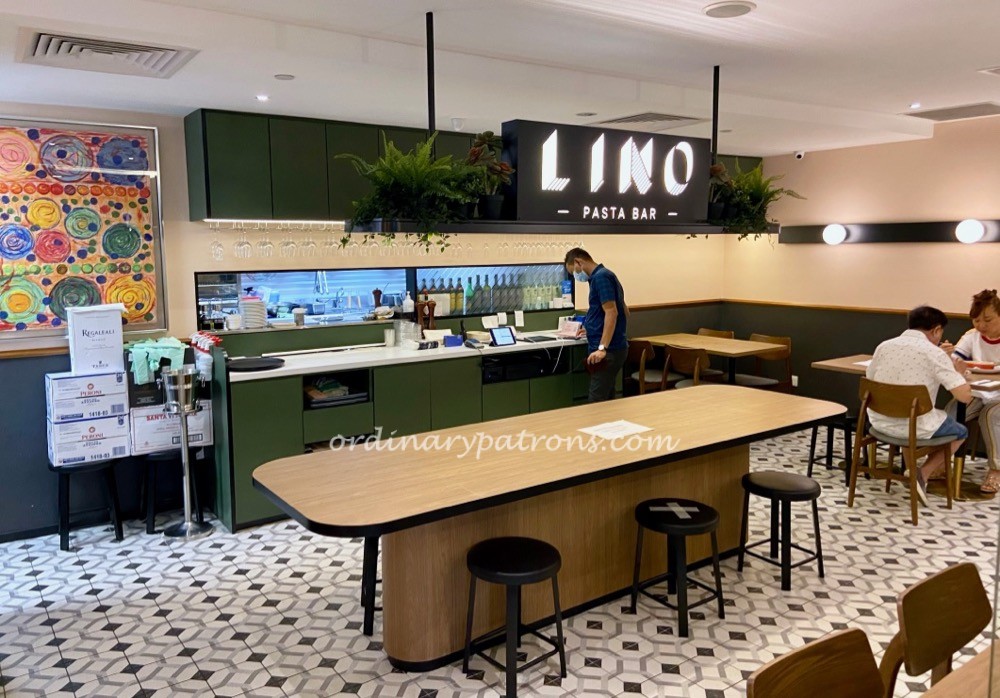 LINO Pasta Bar - $22++ Set Lunch