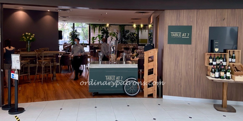 Table at 7 Restaurant - Namly Ave, SIM Management House