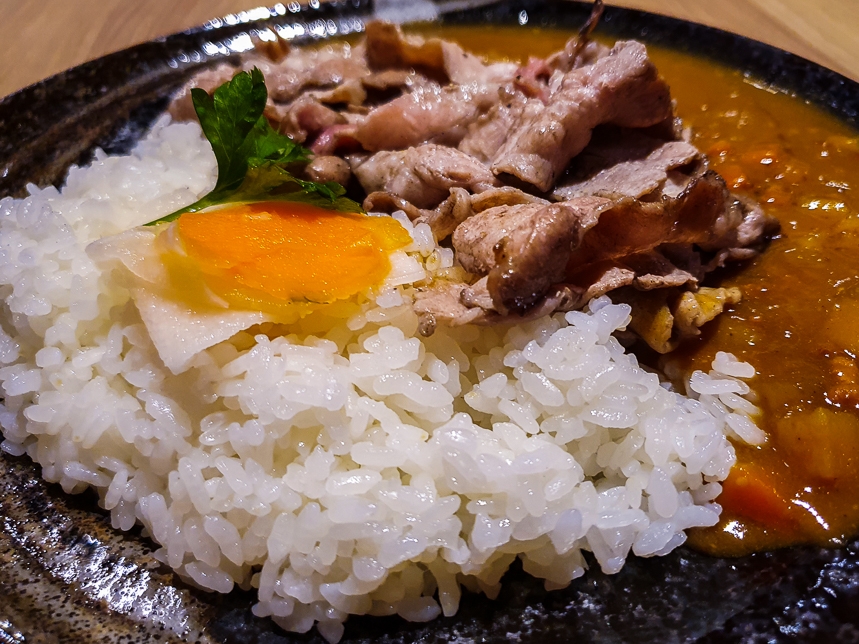 Curry Rice at Iberico Pork Restaurant in Chinatown