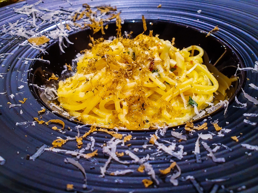 Monte Risaia Japanese-Italian fusion pasta