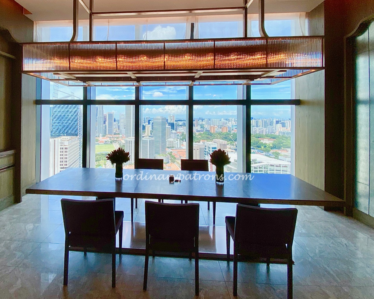 665°F Andaz Singapore Steakhouse Room