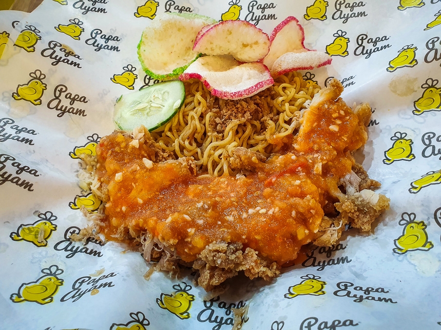 Ayam geprek Indomie
