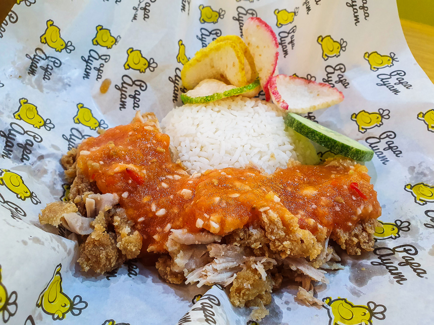 Ayam Geprek Original at Papa Ayam
