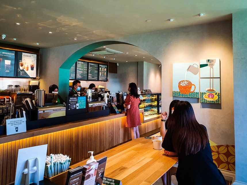 New Starbucks Outlet Katong