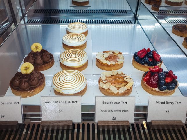 Tarts at Pâtisserie CLÉ Paya Lebar