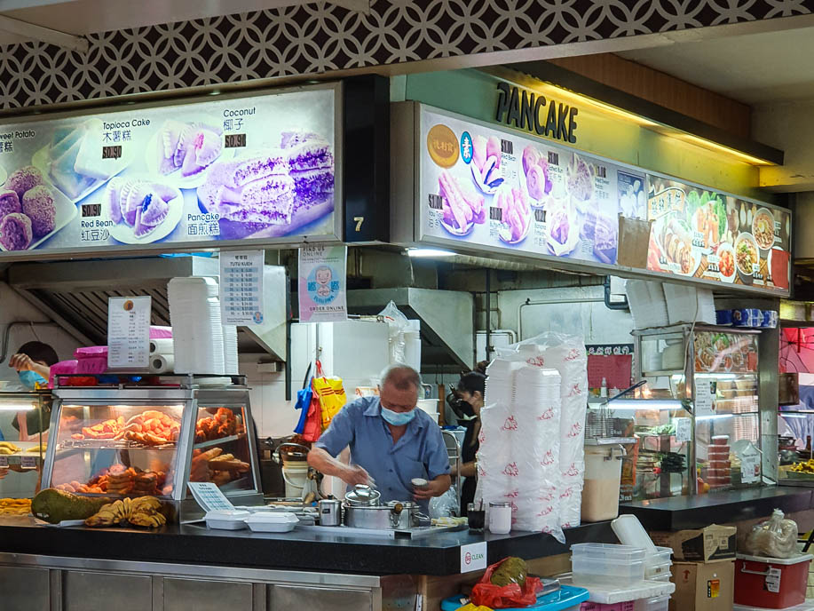 Mr Ho's Tutu Kueh at Bendemeer