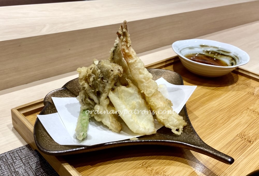 Tempura Makino Suntec City - Singapore Prawn Tempura Platter