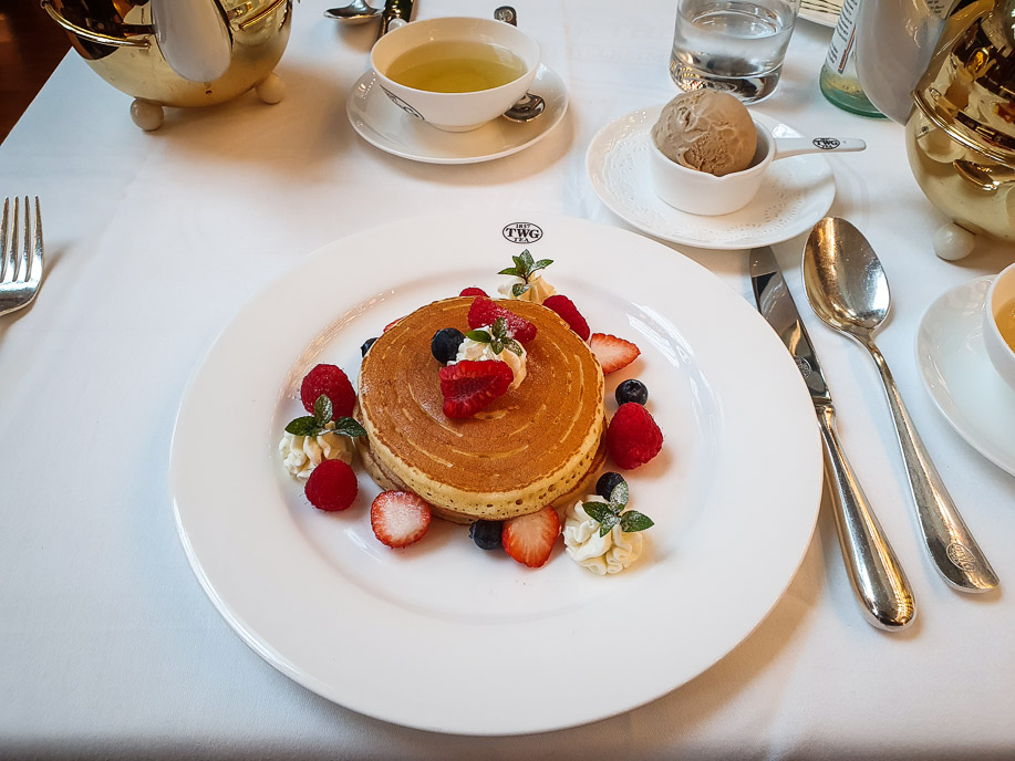 Vanilla Berry Pancakes at TWG