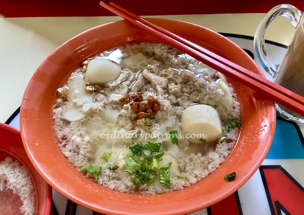 Ah Lim Mee Pok and Kway Teow Soup at Joo Chiat