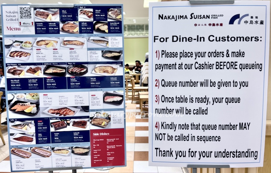 Nakajima Suisan Affordable Fish Restaurant at Takashimaya The Ordinary Patrons