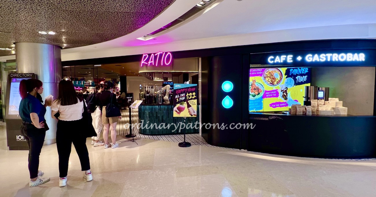 RATIO Ion Orchard Review - New Cafe With Coffee Robots