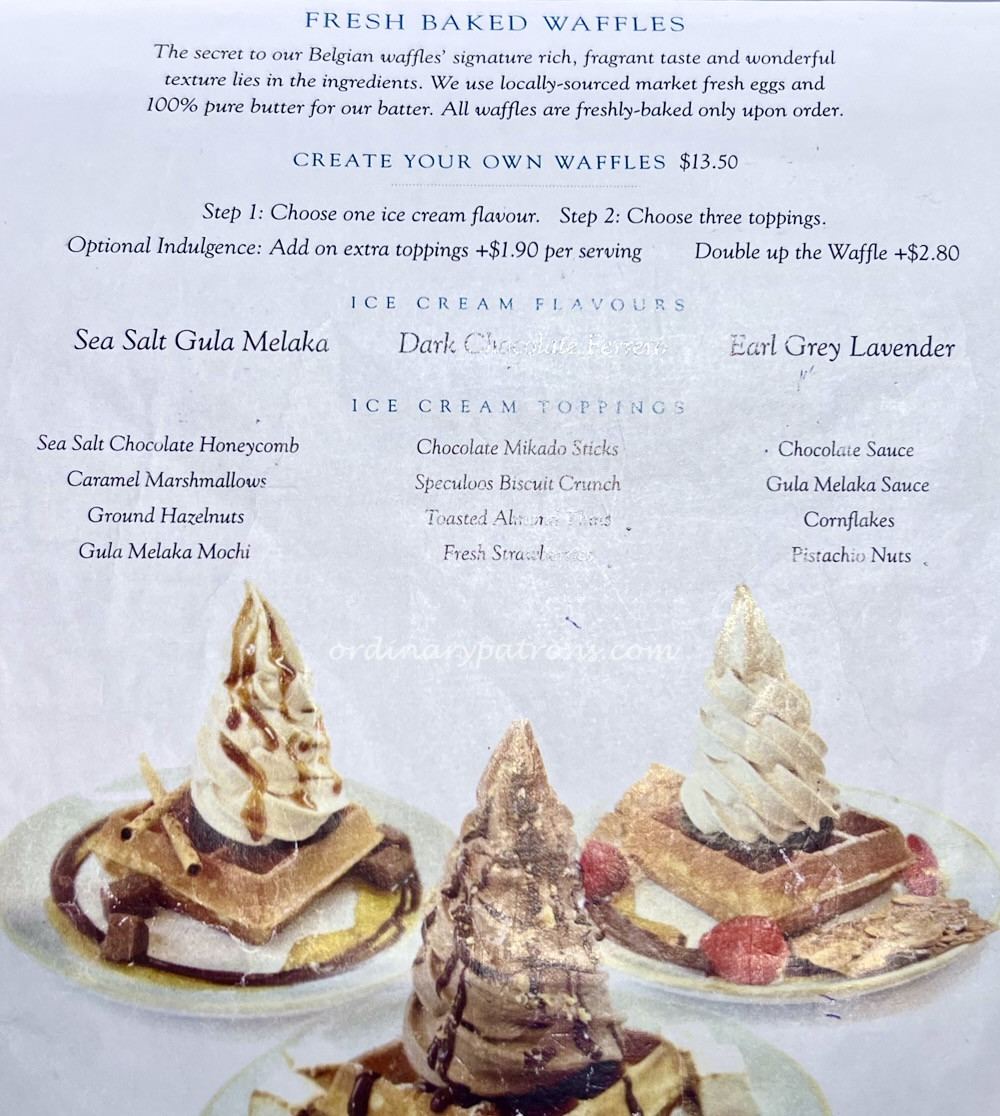 Sunday Folk Menu
