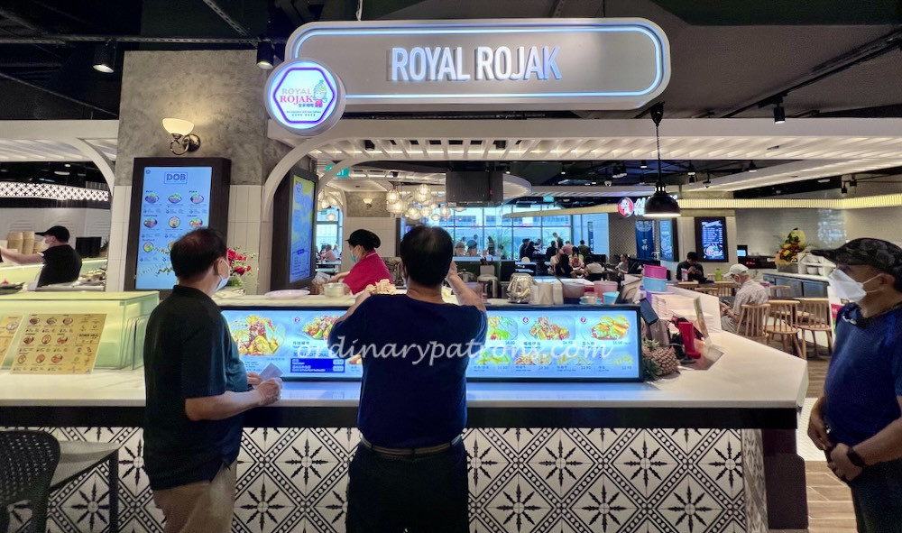 New JEM Kopitiam Food Hall Guide Royal Rojak Menus & Prices