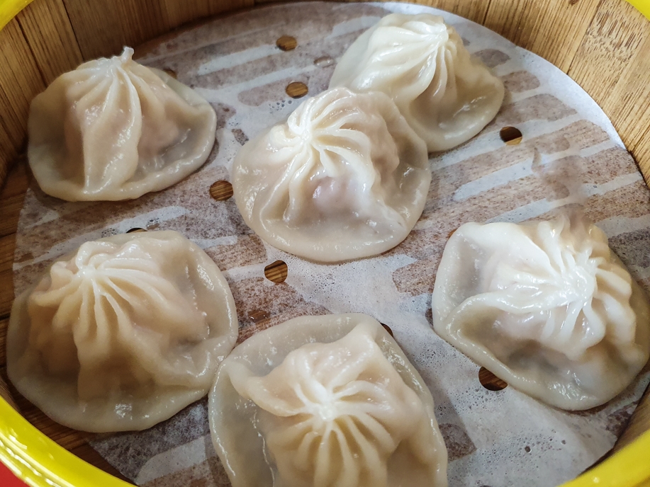 Xiao Long Baos at Chinatown Complex
