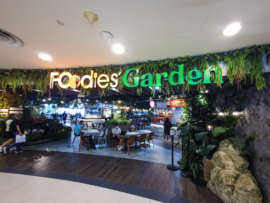 Foodies Garden Food Court in Hougang Mall