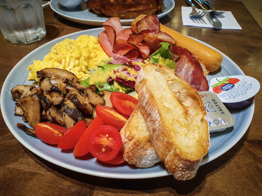 O'Coffee Club Raffles City Hearty Breakfast