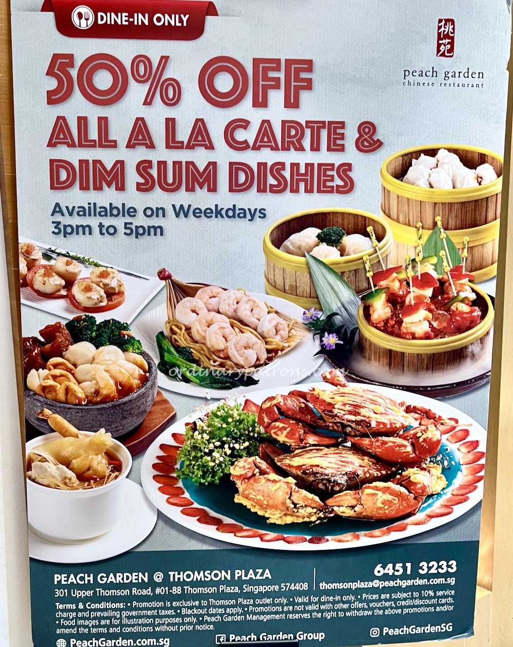 Where to Eat Today at Thomson Singapore