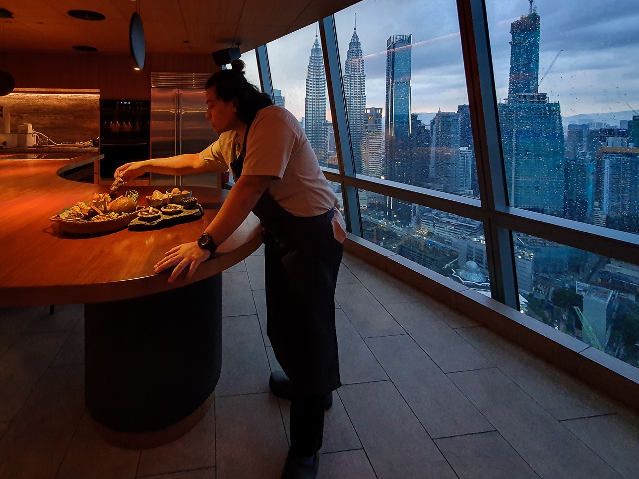 Dewakan Restaurant, 48th floor of Skyviews, Naza Tower