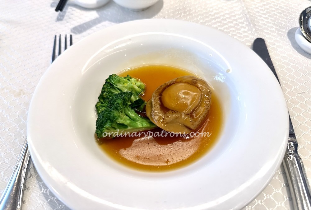 braised whole abalone.