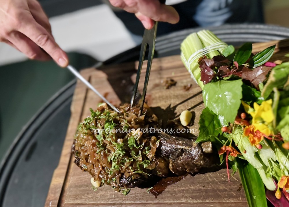 Restaurant Atout steak at French restaurant at Dempsey Hill Singapore 