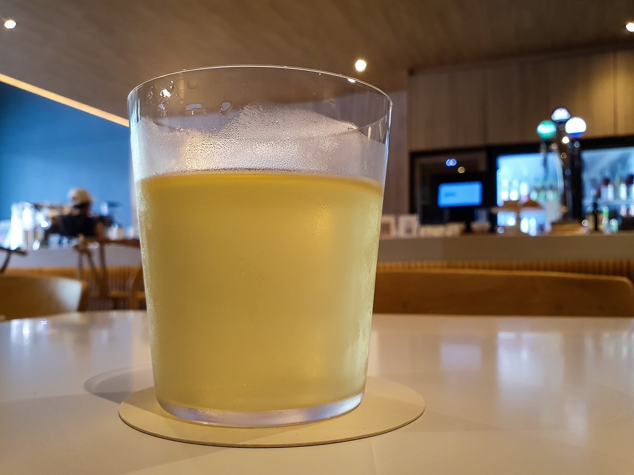 cold brew tea at Buzzed Coffee Bar