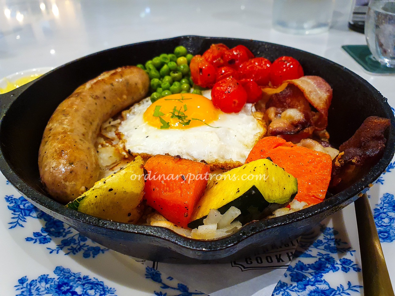 Full English Fry-Up Breakfastat Tanglin Cookhouse PLQ