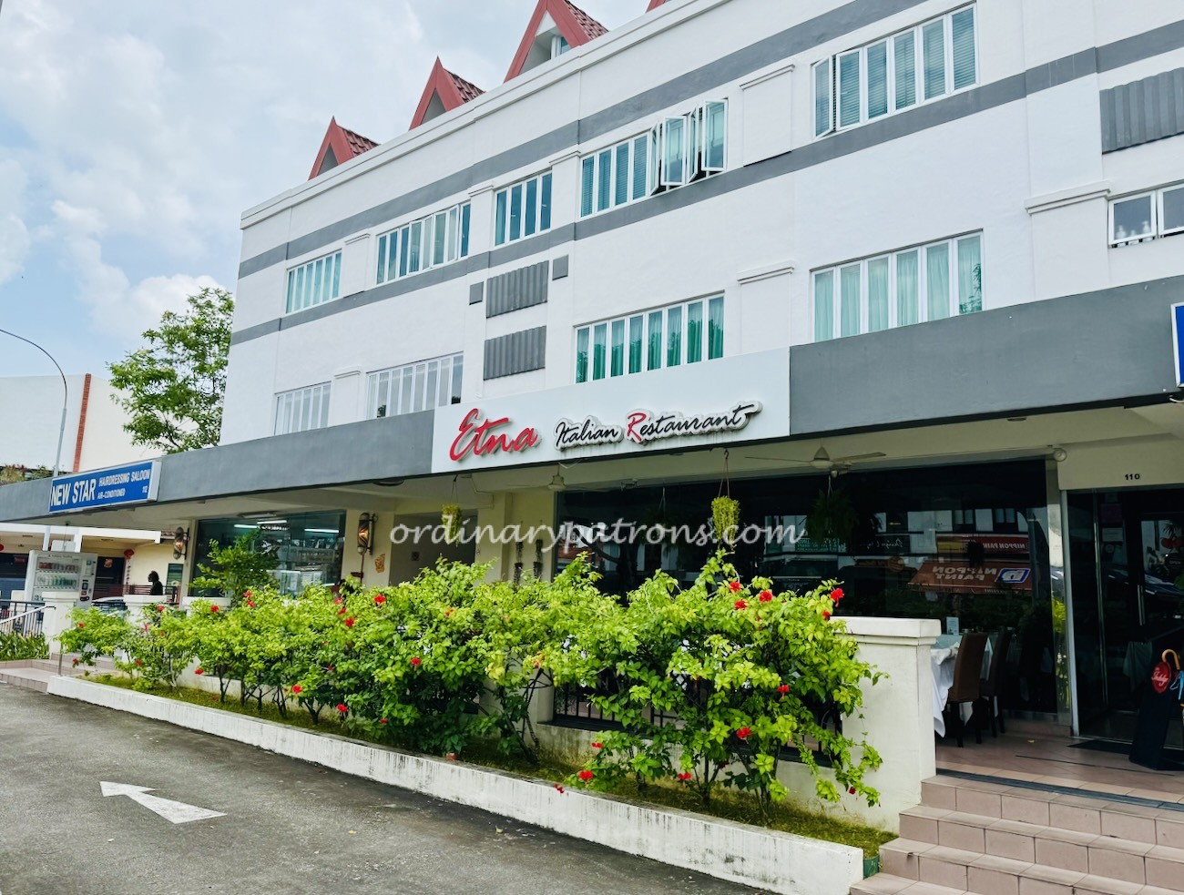 Etna Italian Restaurant, East Coast Singapore
