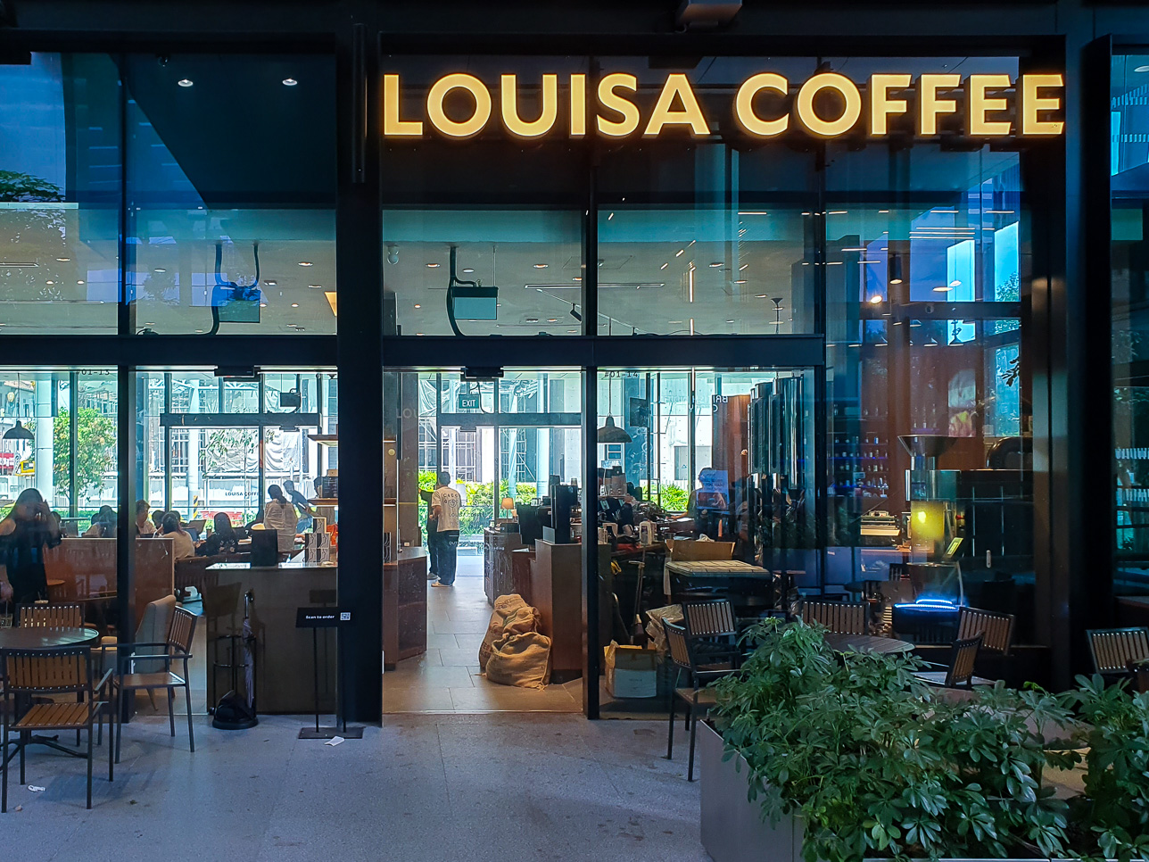 Louisa Coffee at Guoco Midtown
