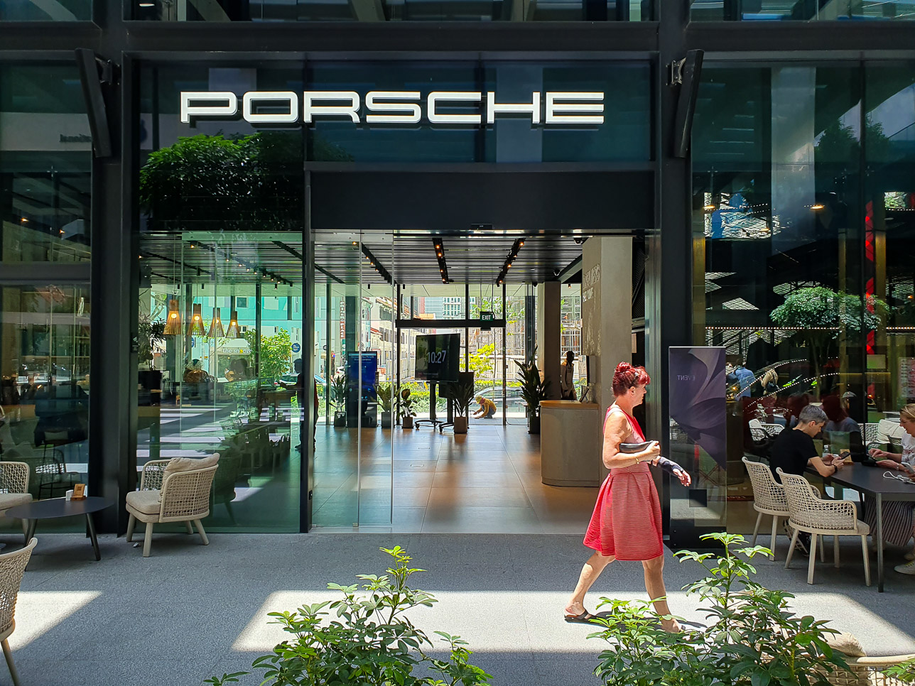 Porsche Studio Singapore at Guoco Midtown