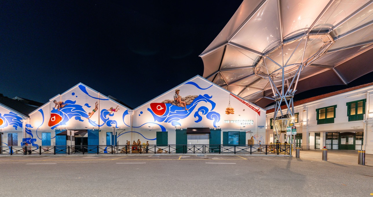 New CQ @ Clark Quay - Heritage Mural