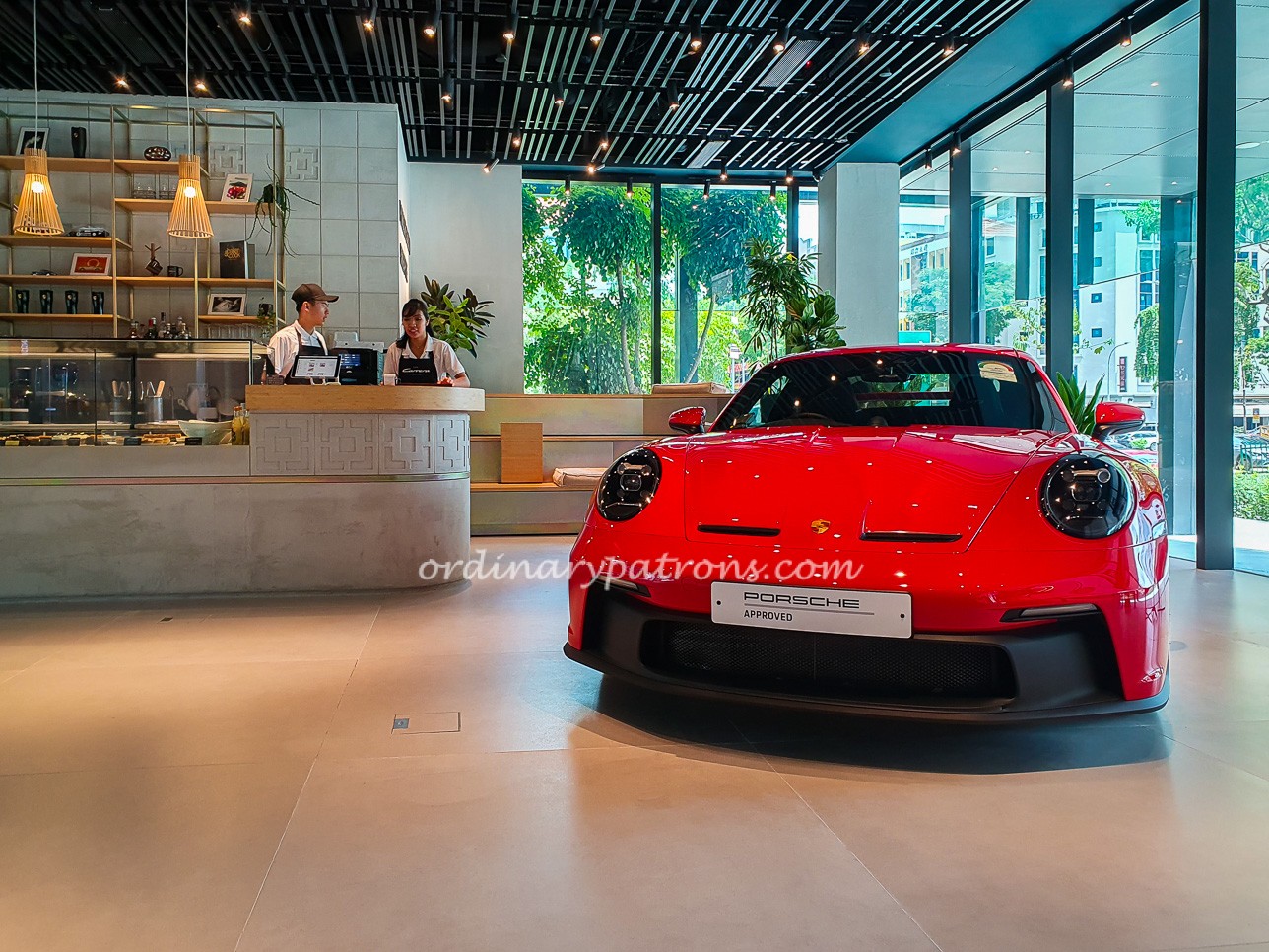 Café Carrera @ Porsche Studio Singapore