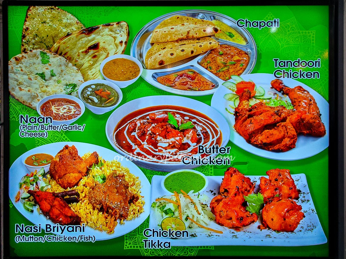 S.M.R. Indian Muslim Food Menu