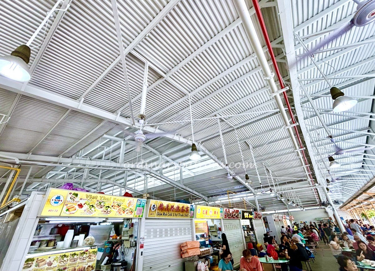 Ghim Moh Market Renovation 2024 completed, hawker centre reopens