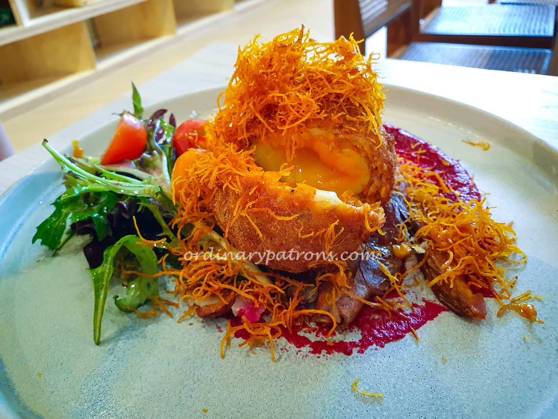 Scotch Egg at Anatta Restaurant