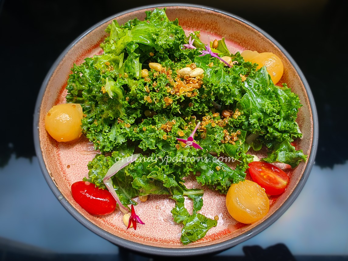 kale salad at Eden