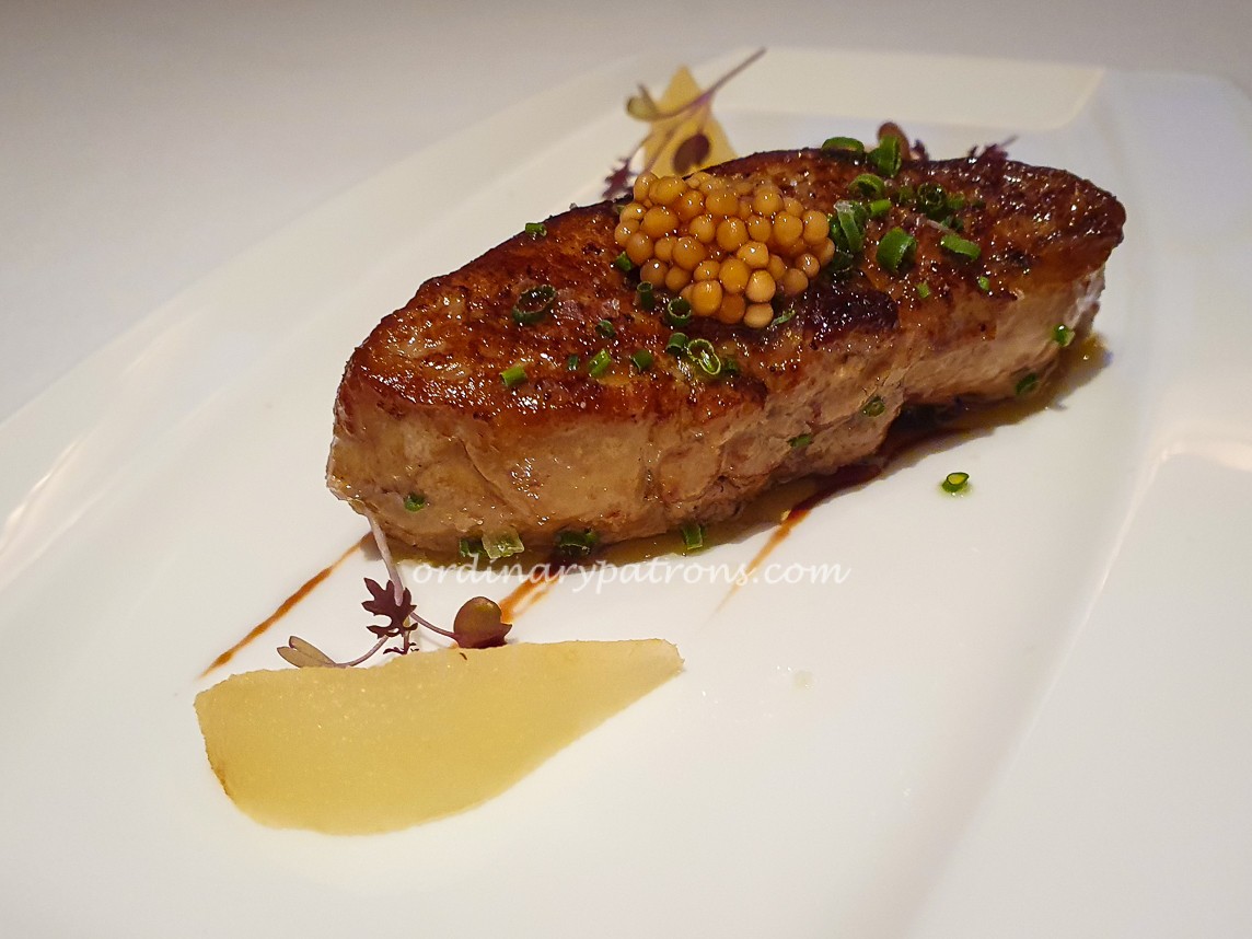 pan-seared foie gra