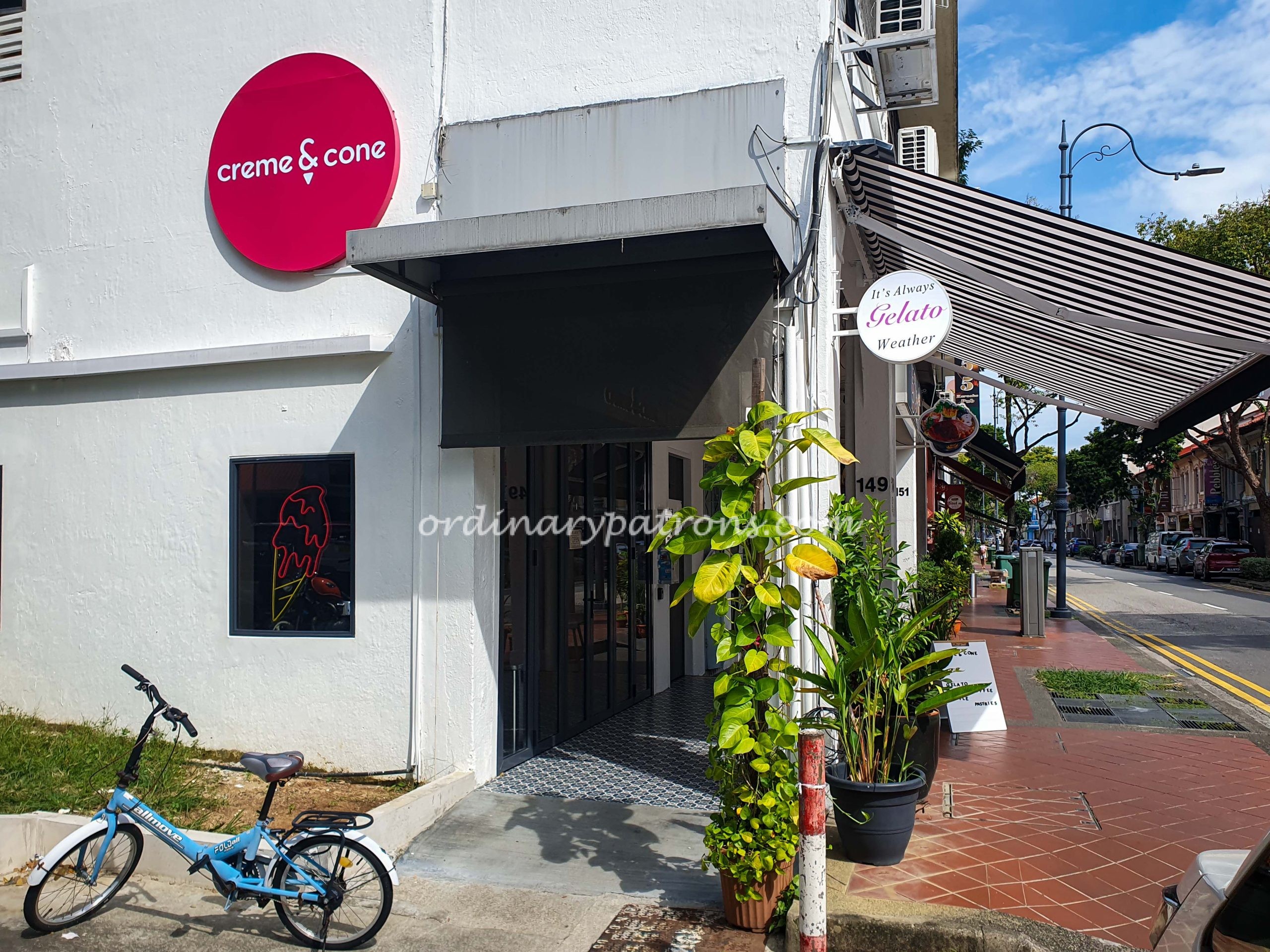 Creme & Cone Ice Cream Parlour Joo Chiat