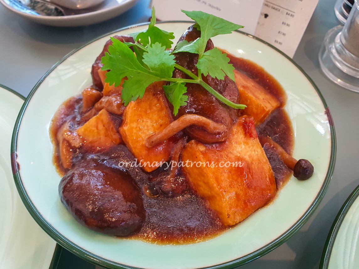 Braised Tofu Rice at Kopi 1930