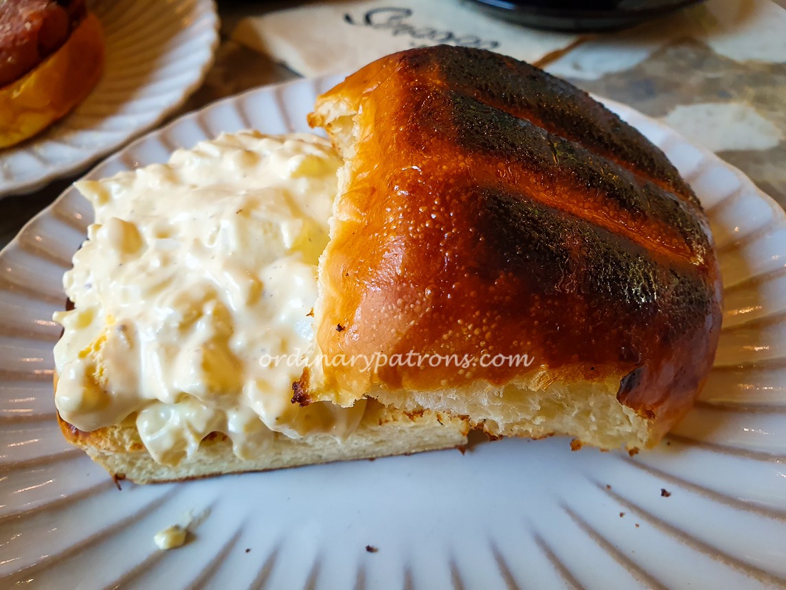 Sinpopo Coffee Scotts Square - Smashed Egg & Salty Butter Sandwich